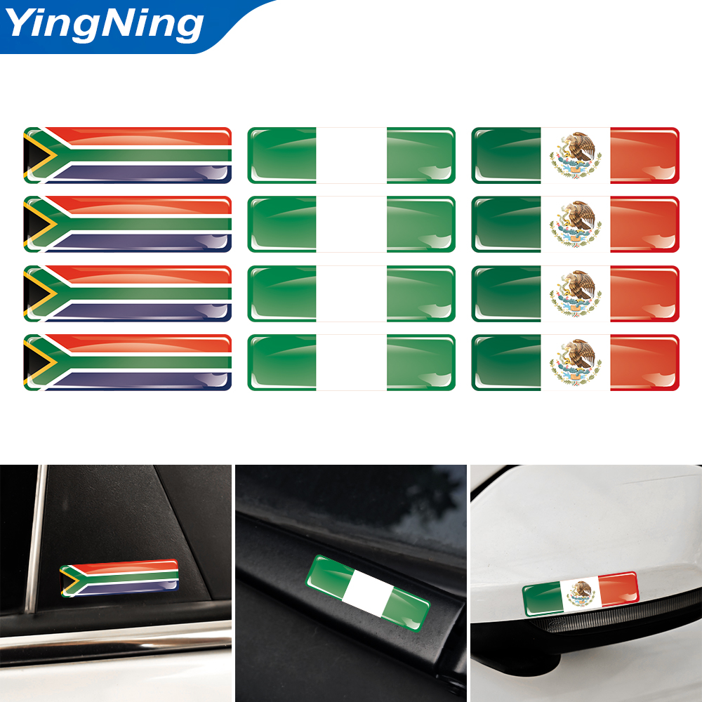 Laptop Accessories South Africa - Naklejki z flagami: Afryka Południowa, Nigeria,