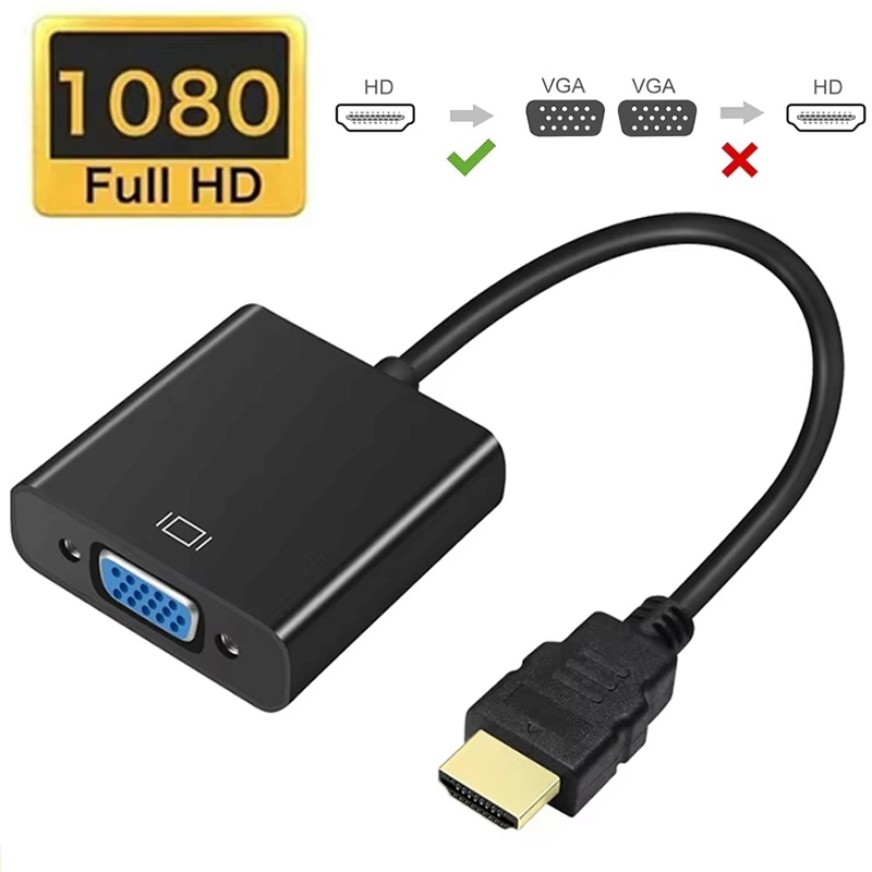 Hdmi Vga Adapter - Adapter HDMI 1080P na VGA, konwerter