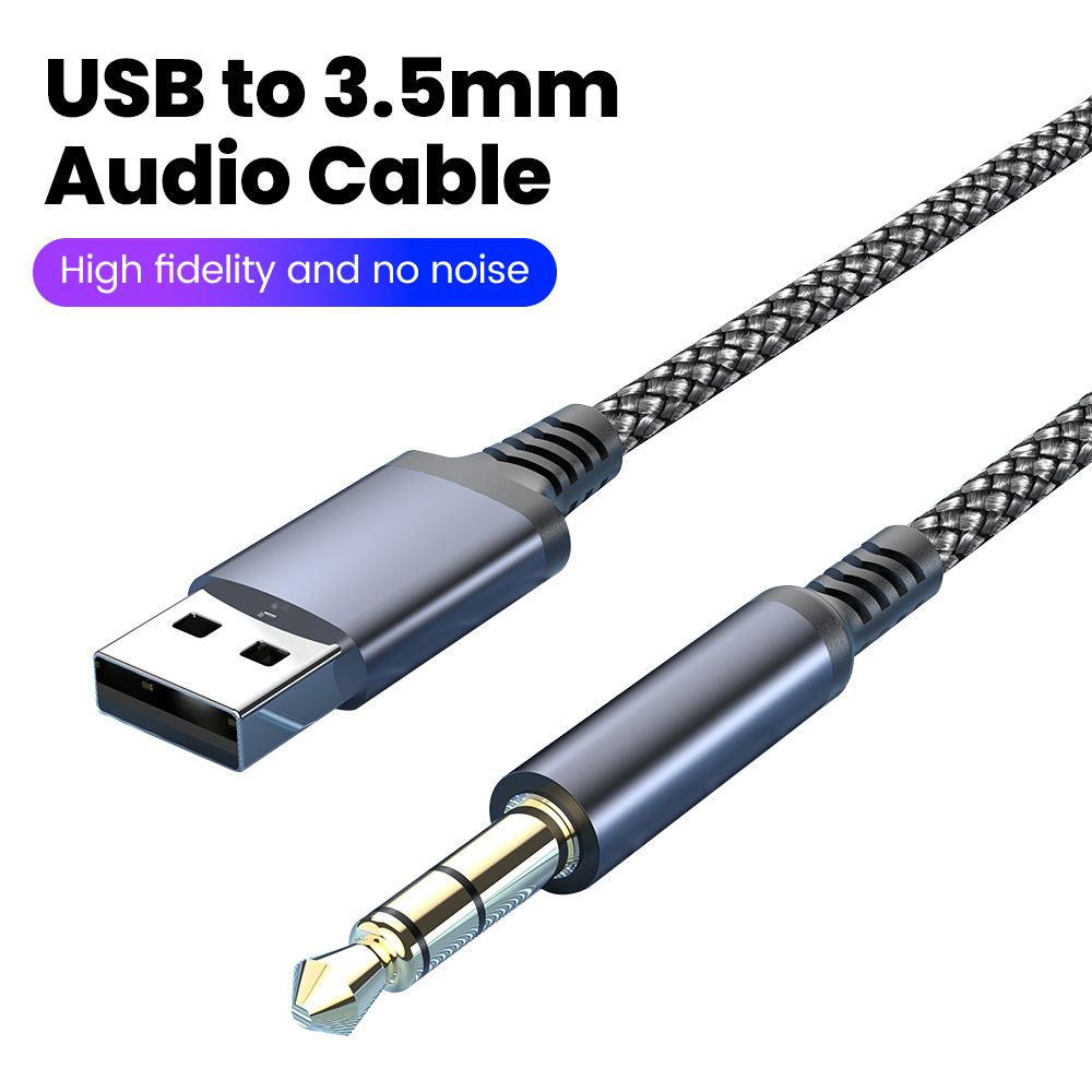 Laptop Accessories Headphones - Przewód USB A do 3,5 mm
