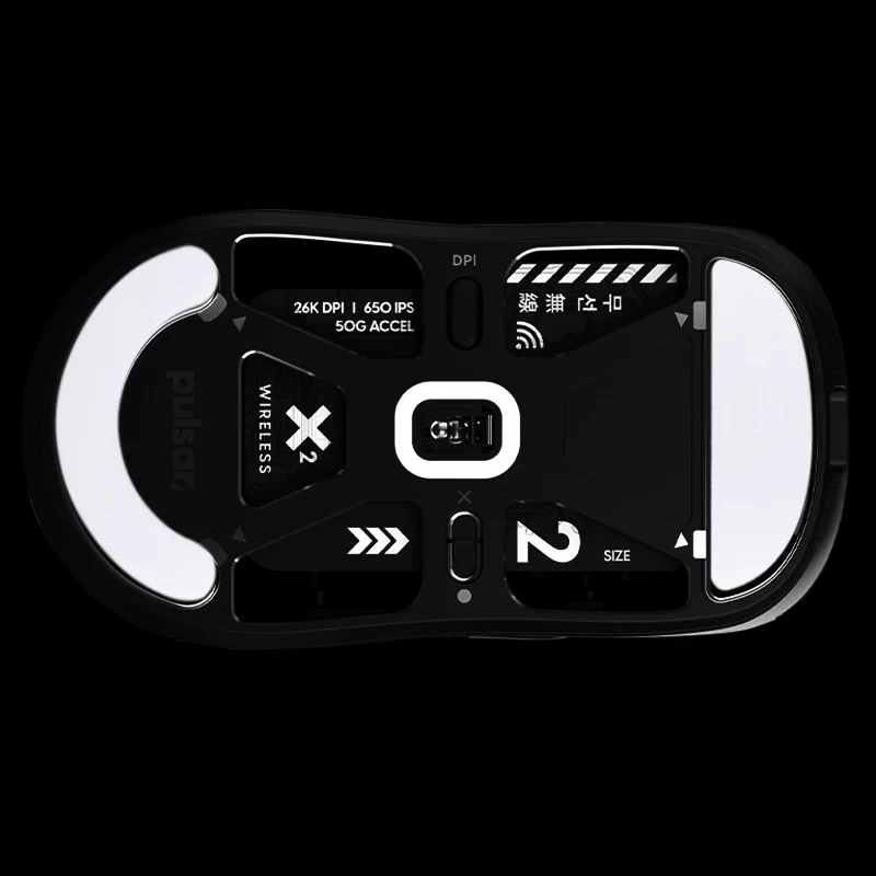 Mini Wireless Mouse - ESPTIGER ICE V2 Ślizgacze do myszy