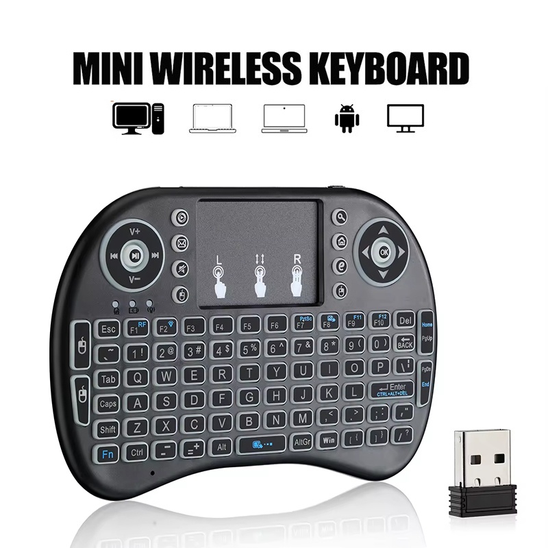 Mini Wireless Mouse - Mini Bezprzewodowa Klawiatura 2.4G Bez Podświetlenia
