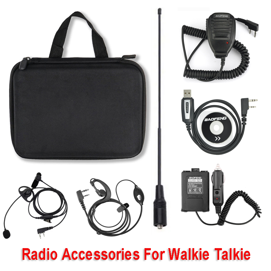 Cable Management Bag - Akcesoria do radiotelefonów BaoFeng: Ładowarka samochodowa,