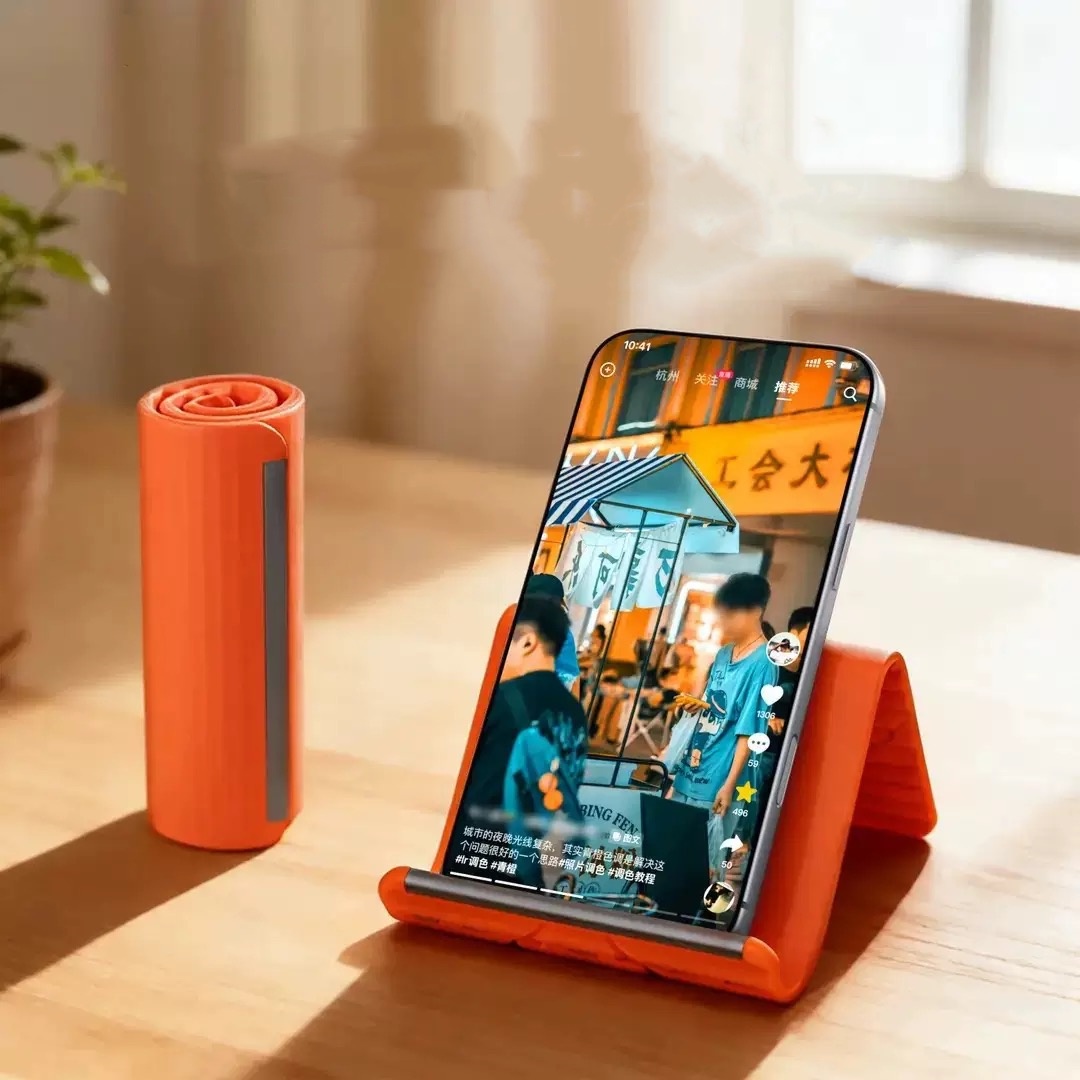 Laptop Accessory - Uniwersalny, przenośny silikonowy stojak na telefon/tablet/laptop,