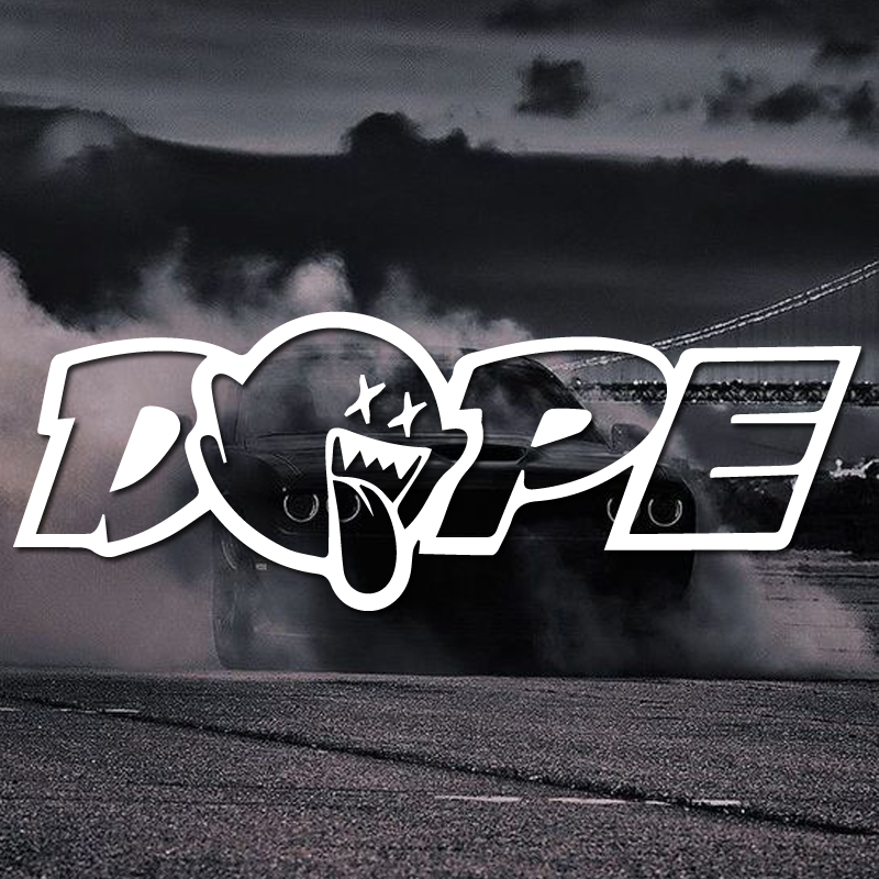 Laptop Unique Accessories - Naklejki winylowe DOPE Design Premium -