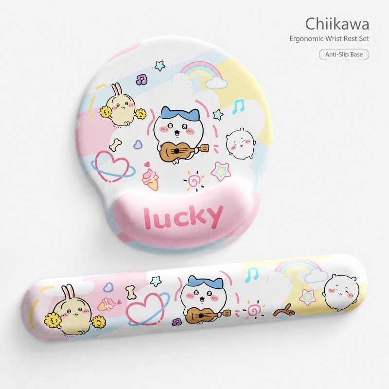 Laptop Ergonomic Accessories - Urocza podkładka pod mysz Chiikawa z