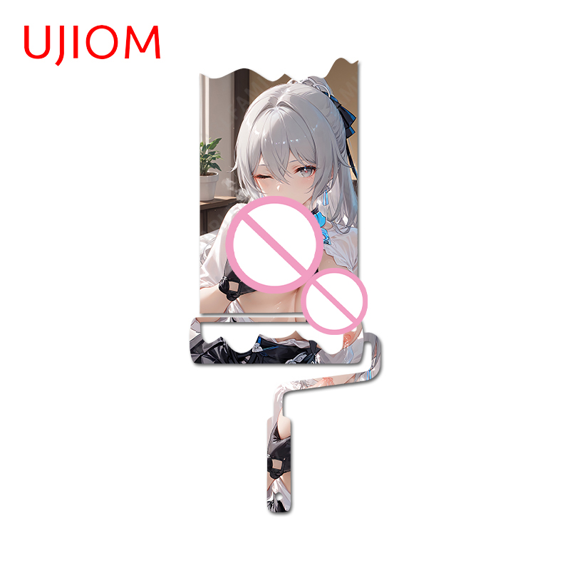 Laptop Unique Accessories - Naklejka na ścianę UJIOM Bronya NSFW