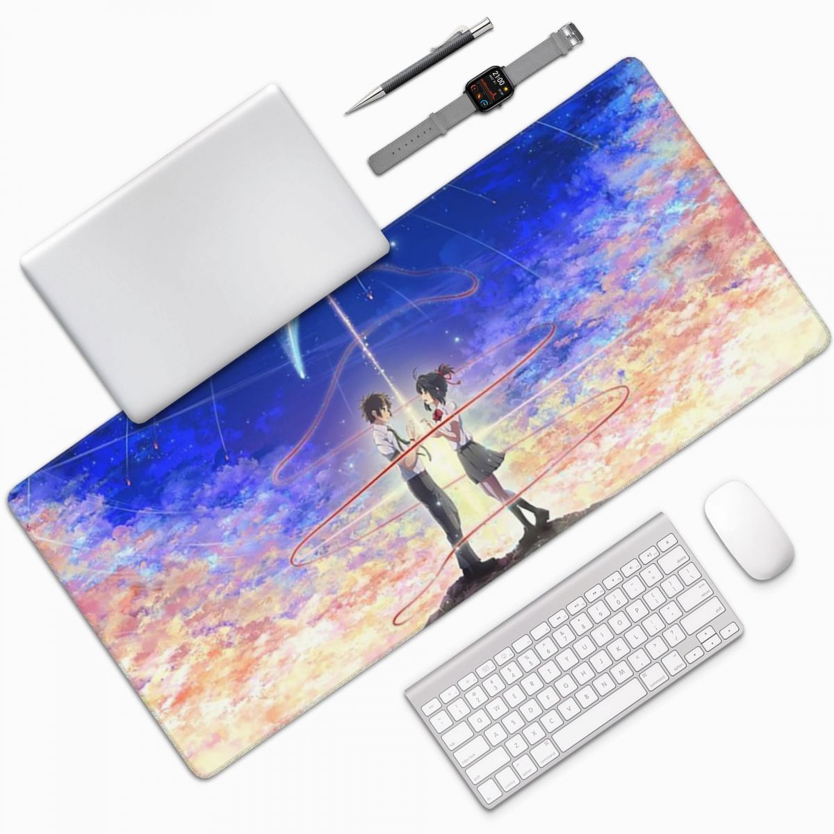 Laptop Accessories Name - Japońskie Anime Your Name Duża Podkładka