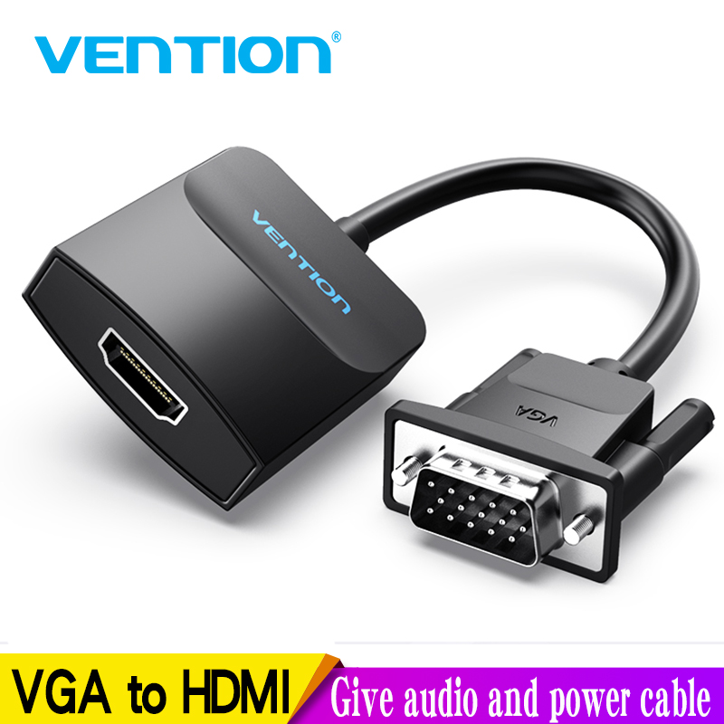 Hdmi Vga Adapter - Adapter VGA na HDMI z obsługą