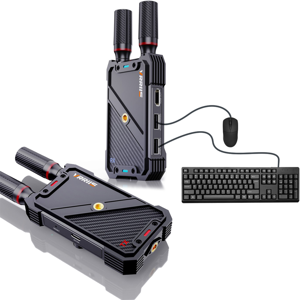 Laptop Ergonomic Accessories - VRRIIS WL082K 400m Bezprzewodowy przedłużacz HDMI
