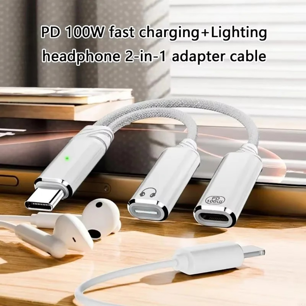 Adapter USB-C 2 w 1 z gniazdem – Laptop Accessories Headphones recenzja i cena
