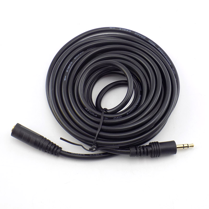 1.5/3/5/10M 3.5mm Stereo męski – Laptop Accessories Headphones recenzja i cena