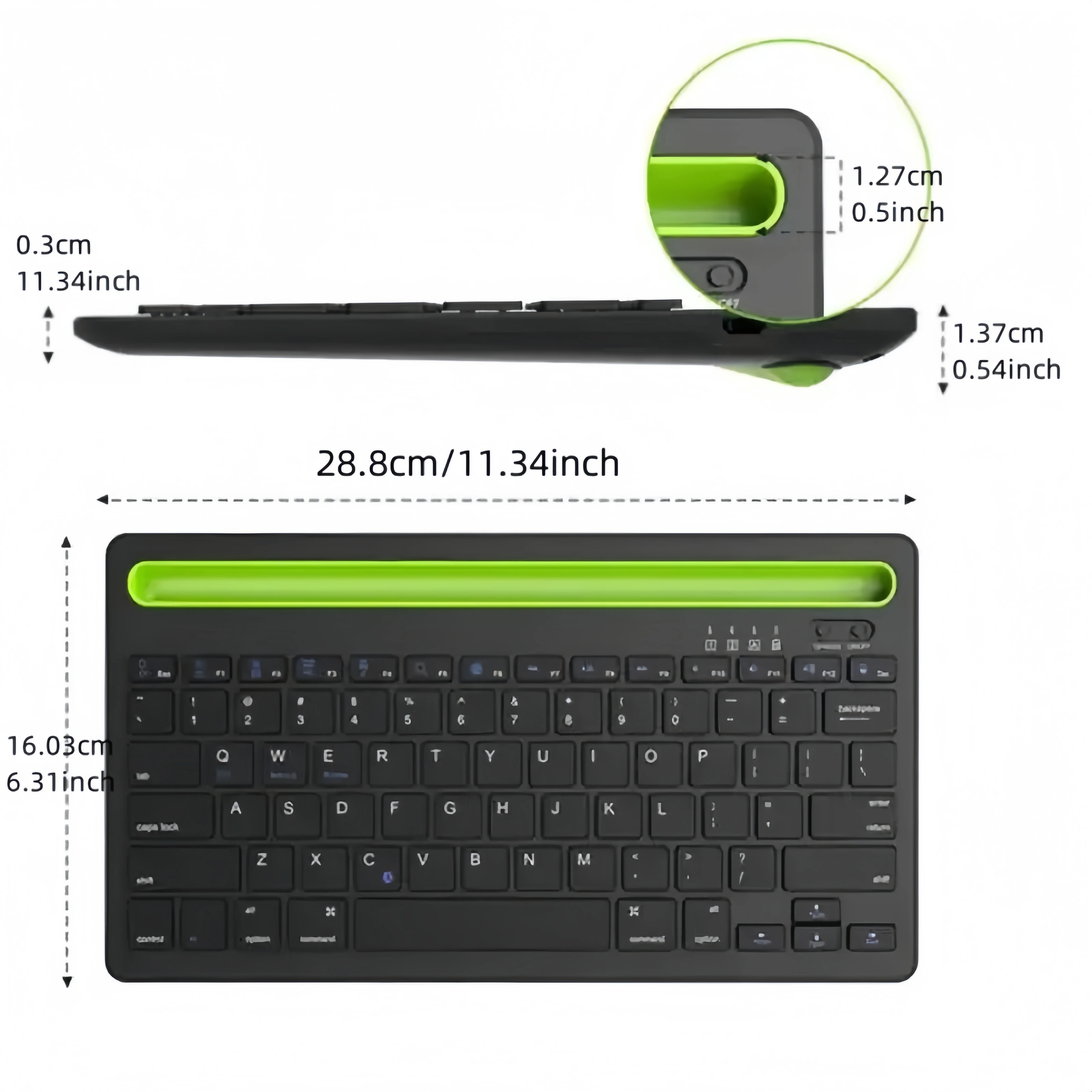 Klawiatura Bluetooth kompatybi – Laptop Ergonomic Accessories recenzja i cena