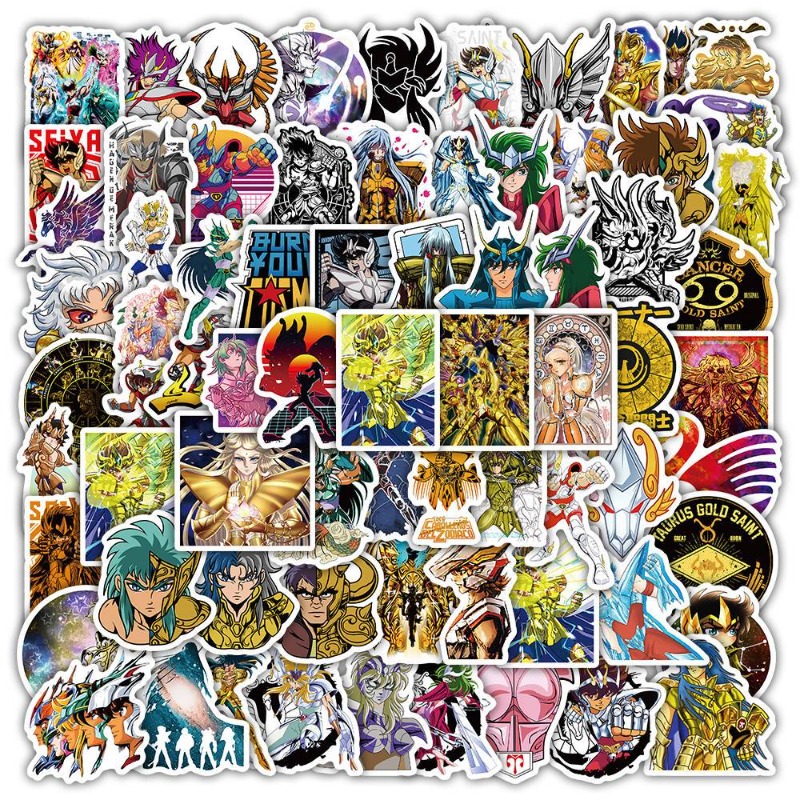 101 szt. Naklejki Anime Saint  – Laptop Accessory recenzja i cena