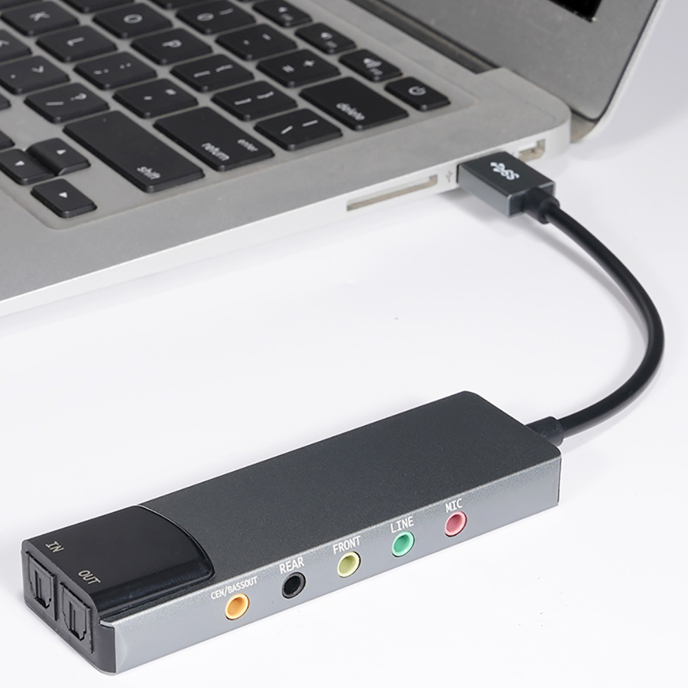Zewnętrzna optyczna karta dźwi – Laptop Accessories Headphones recenzja i cena