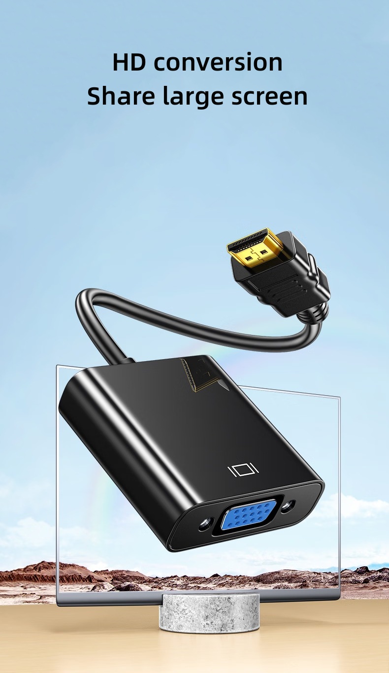 Kabel konwerter wideo DT-2903  – Hdmi Vga Adapter recenzja i cena
