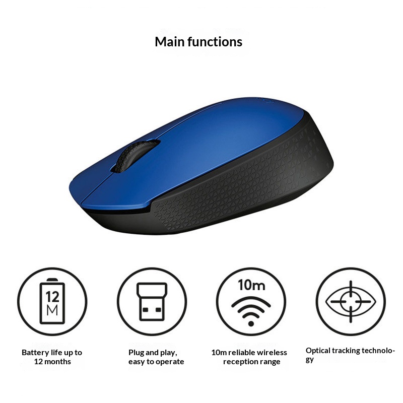 Mysz Logitech M170 Soft Busine – Laptop Electronics Accessories recenzja i cena