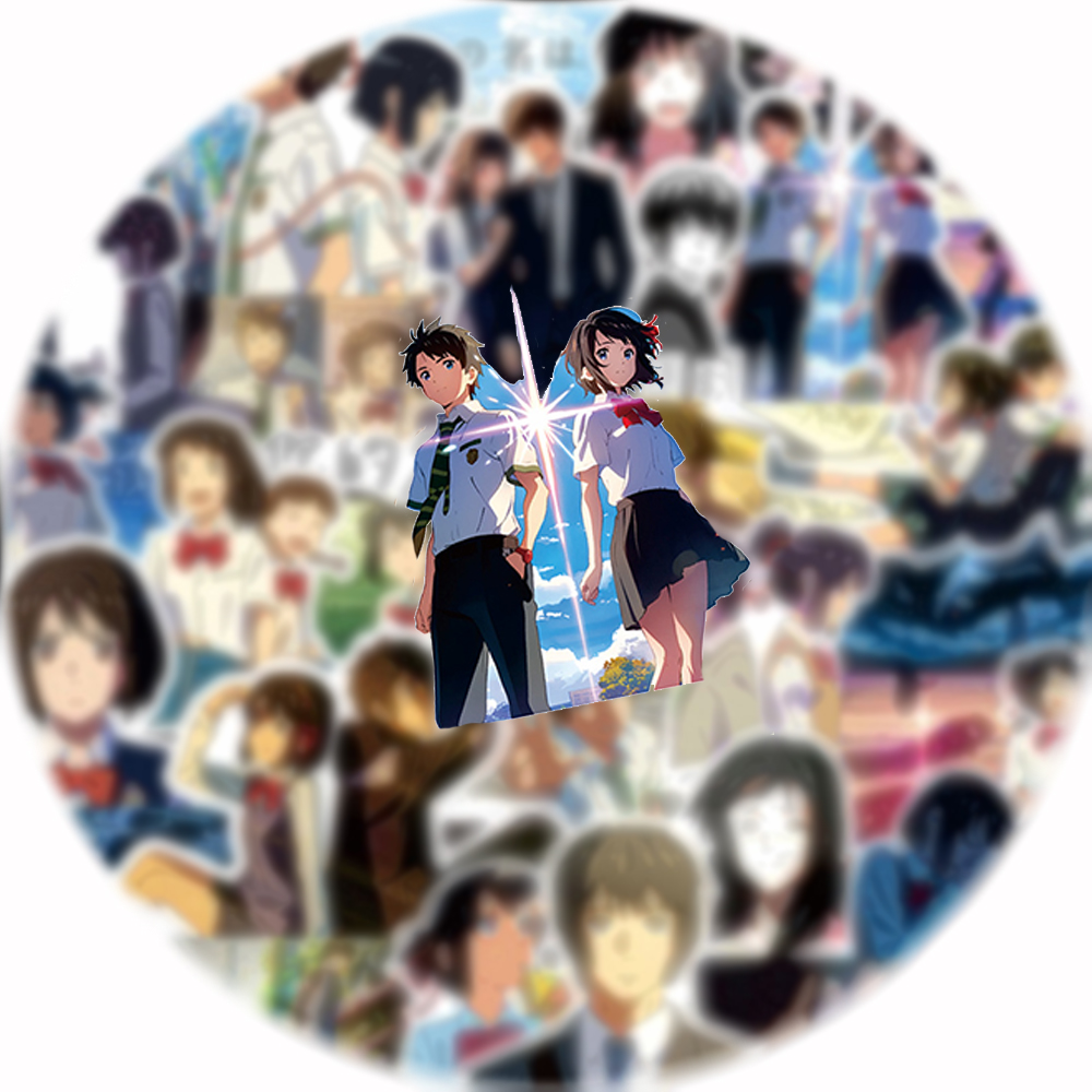 70 szt. Naklejki Anime z Twoim – Laptop Accessories Name recenzja i cena