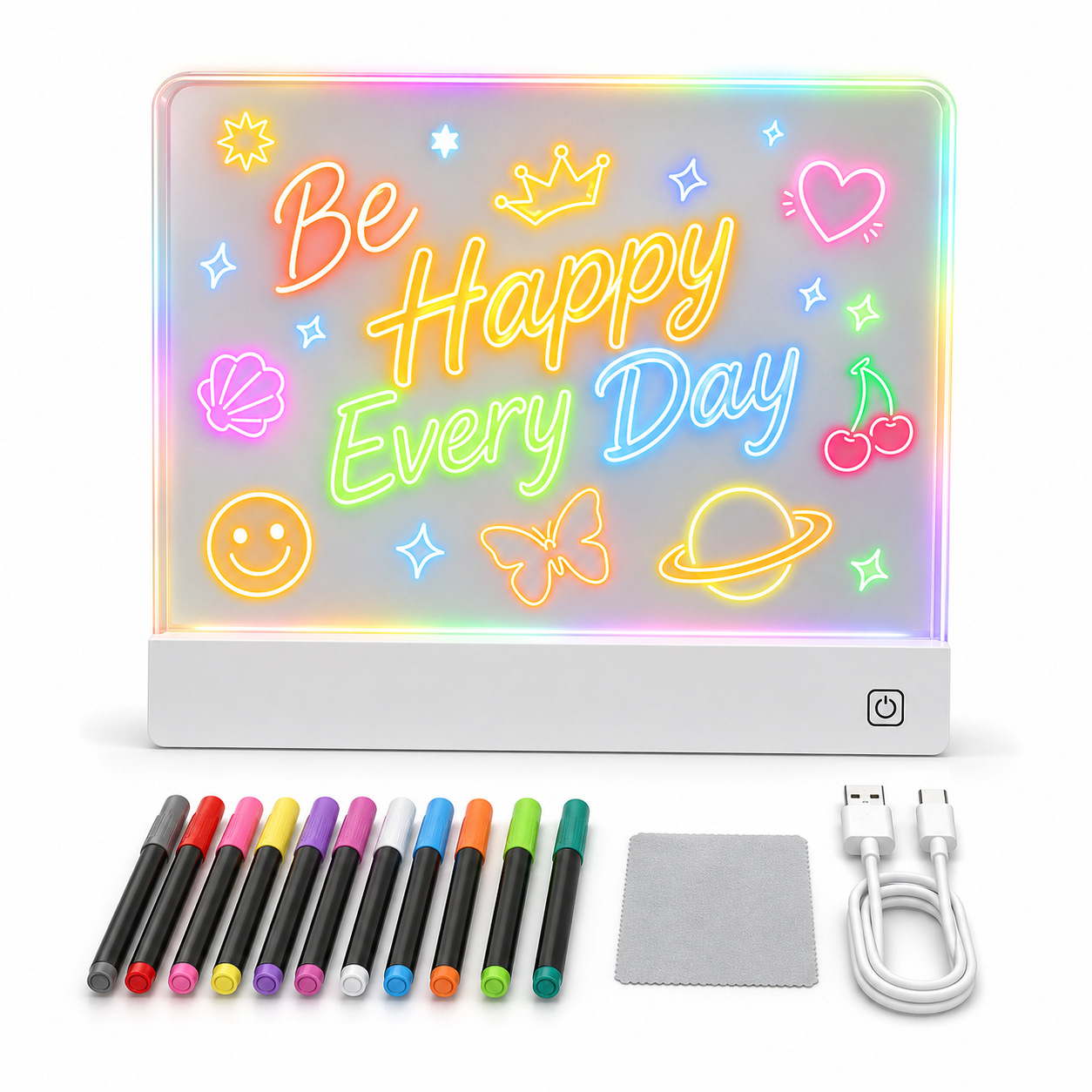 Notatnik LED z funkcją ładowan – Laptop Accessories Light recenzja i cena