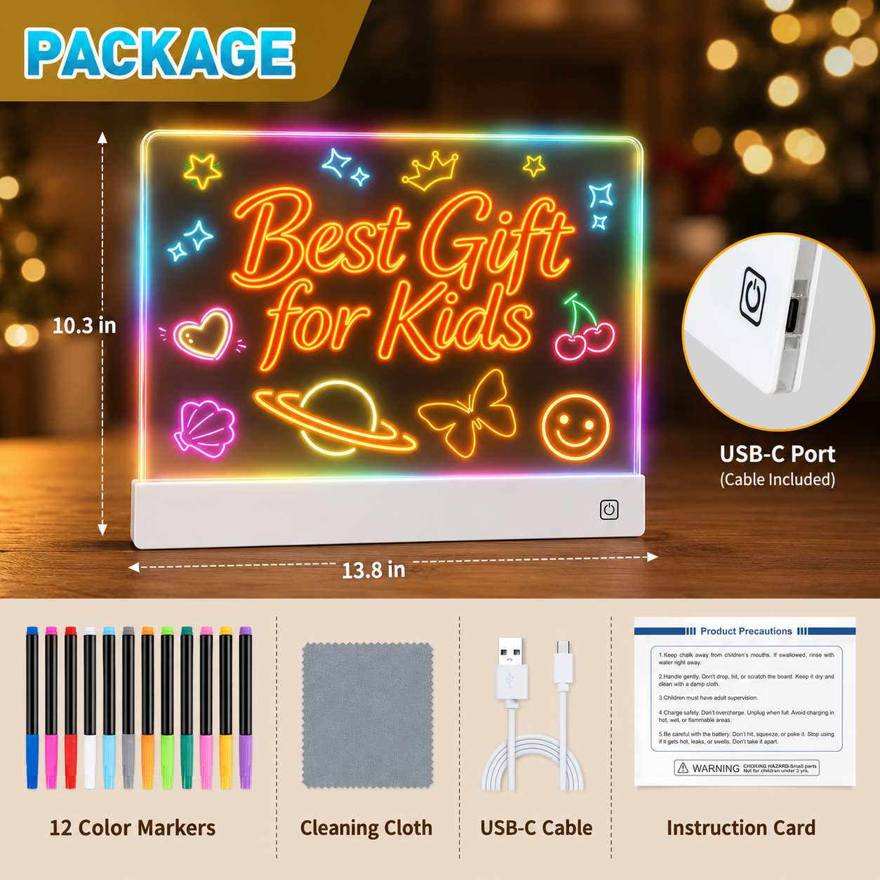 Notatnik LED z funkcją ładowan – Laptop Accessories Light recenzja i cena
