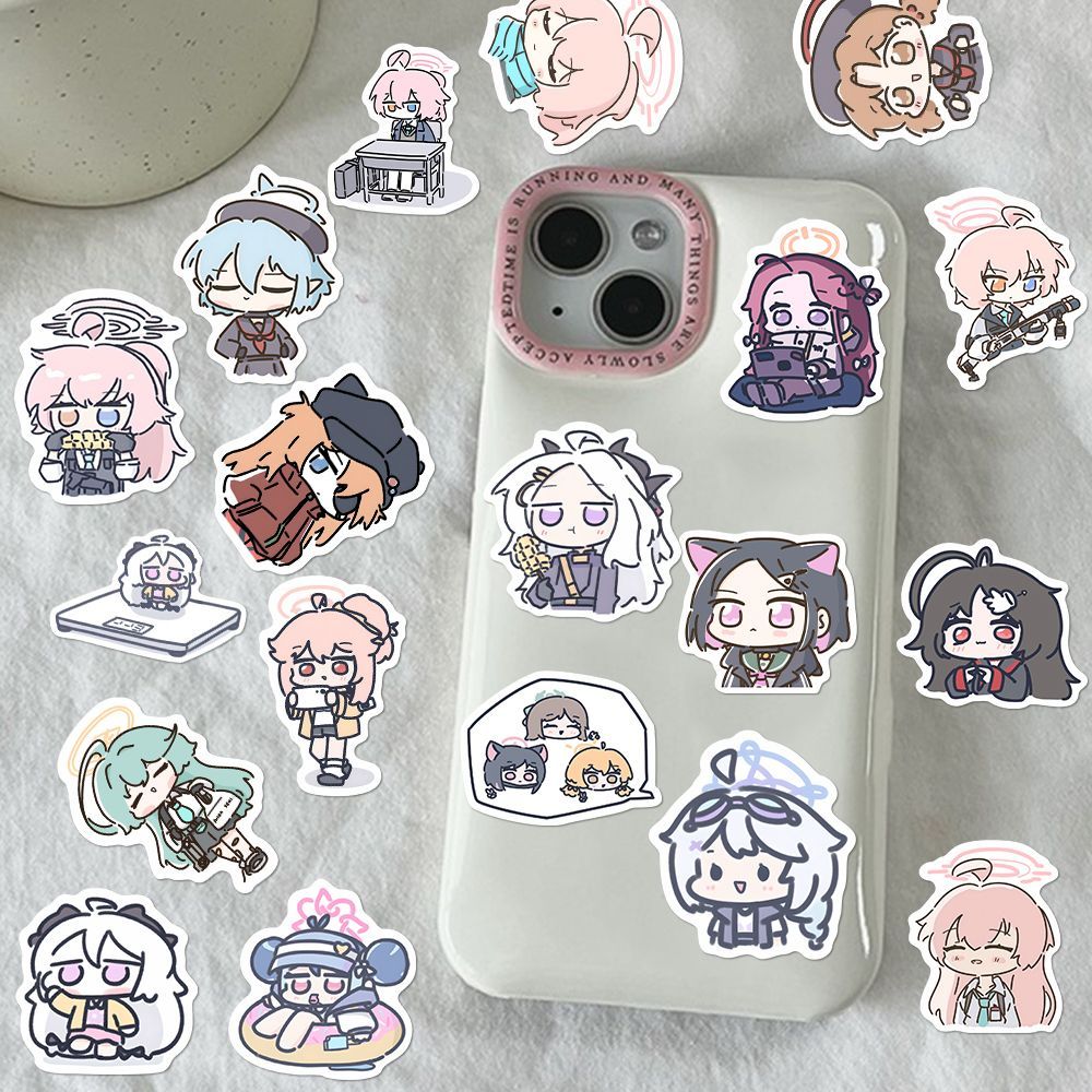 80 szt. Naklejek Anime Blue Ar – Laptop Accessory recenzja i cena