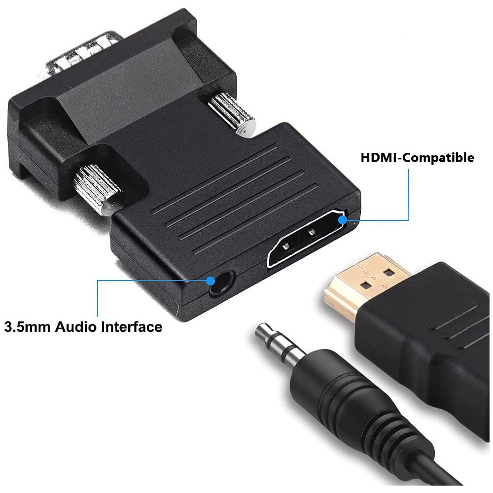 Adapter konwertera HDMI na VGA – Hdmi Vga Adapter recenzja i cena