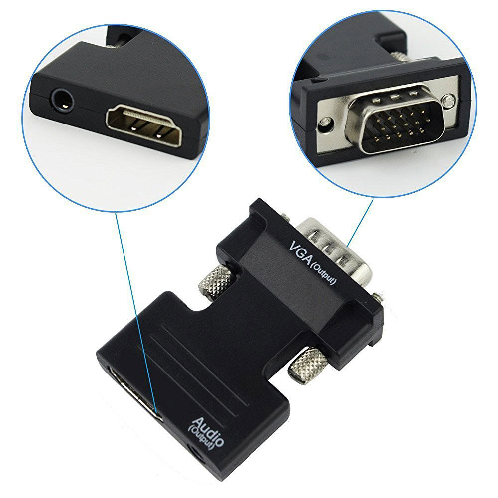 Adapter konwertera HDMI na VGA – Hdmi Vga Adapter recenzja i cena