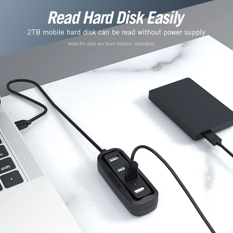 Vention USB 2.0 HUB 4-portowy  – Laptop Electronics Accessories recenzja i cena