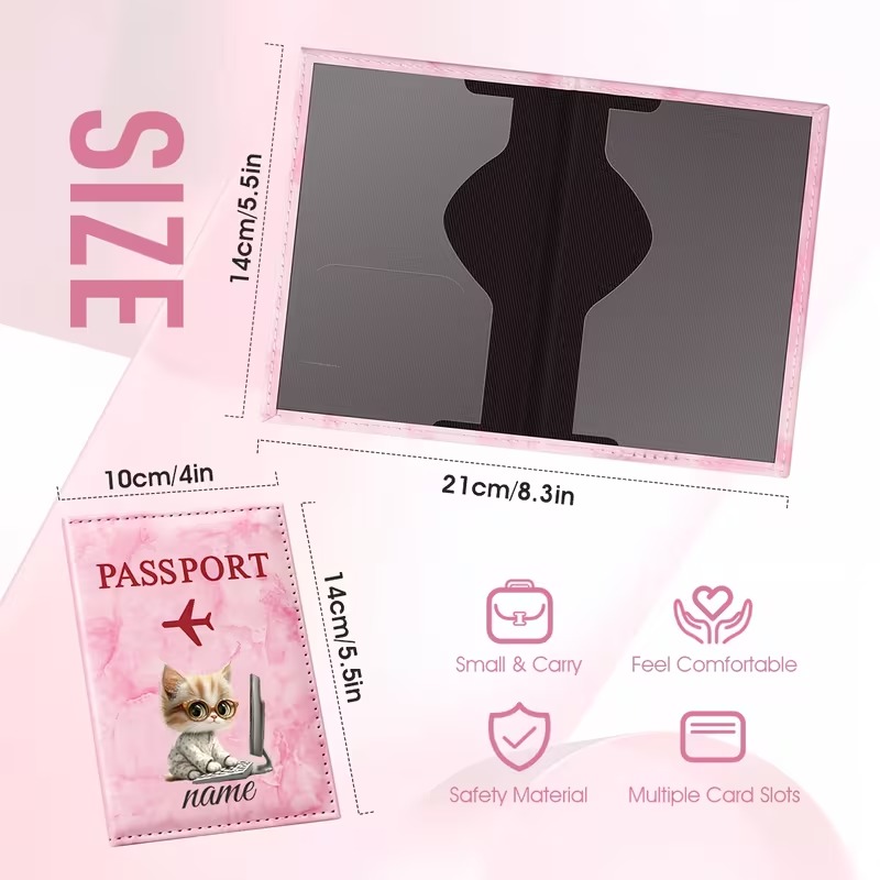 Personalizowany etui na paszpo – Laptop Accessories Name recenzja i cena