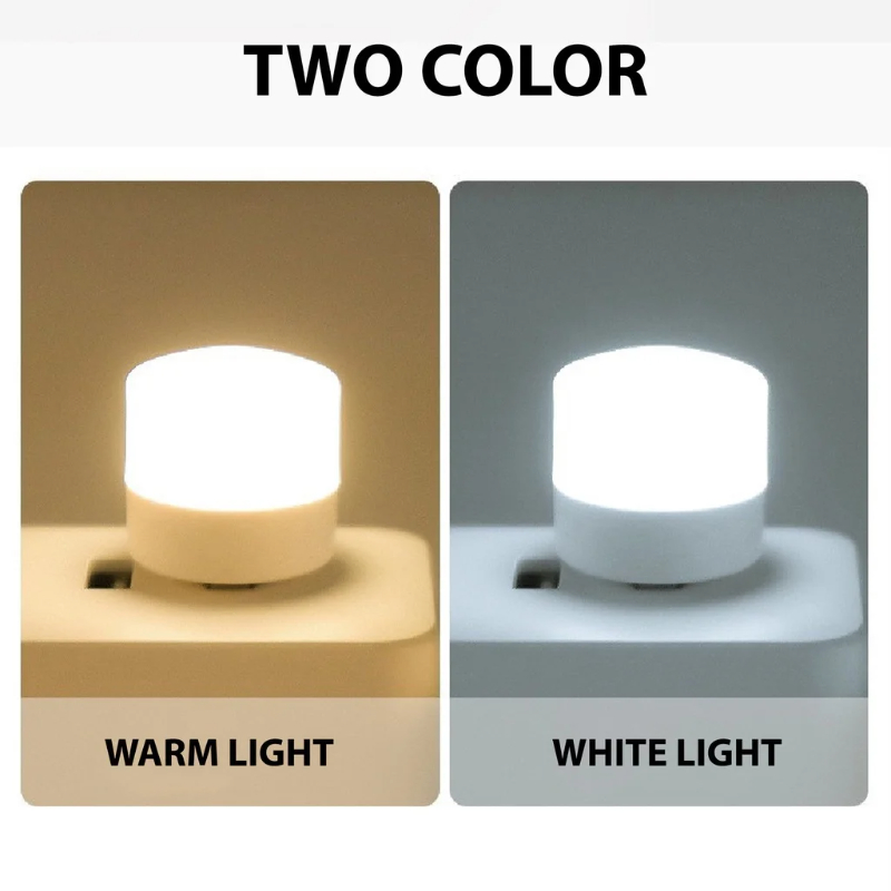 Mini Lampka Nocna USB Ciepła B – Laptop Accessories Light recenzja i cena