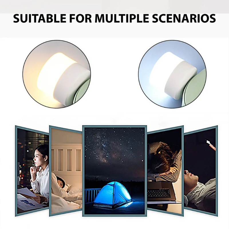 Mini Lampka Nocna USB Ciepła B – Laptop Accessories Light recenzja i cena