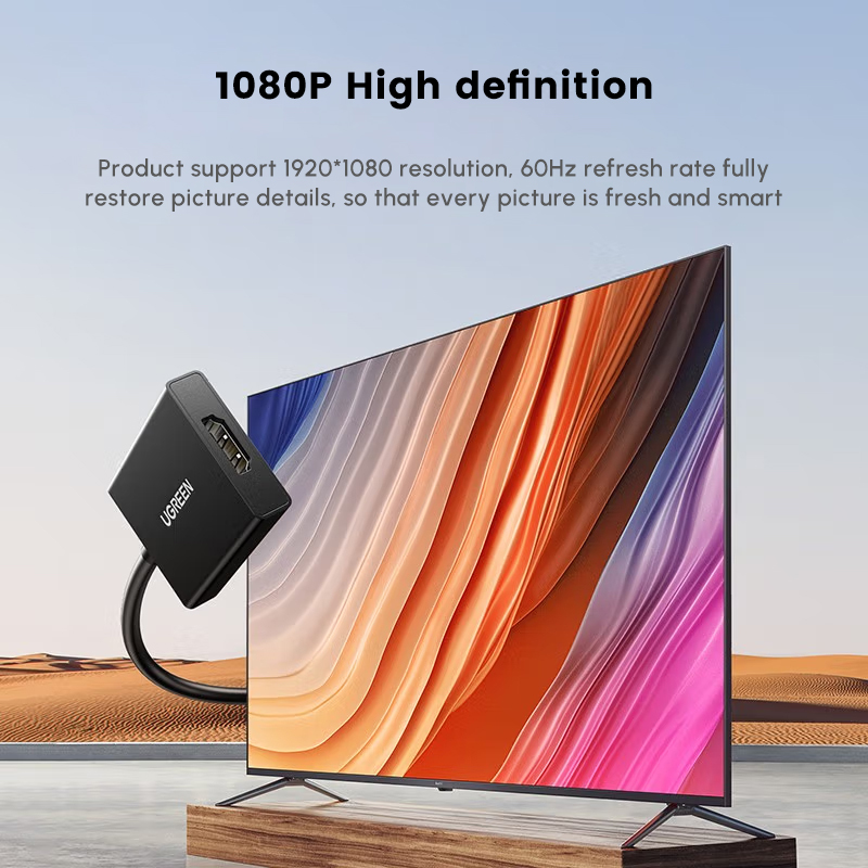 Adapter UGREEN VGA męski na HD – Hdmi Vga Adapter recenzja i cena
