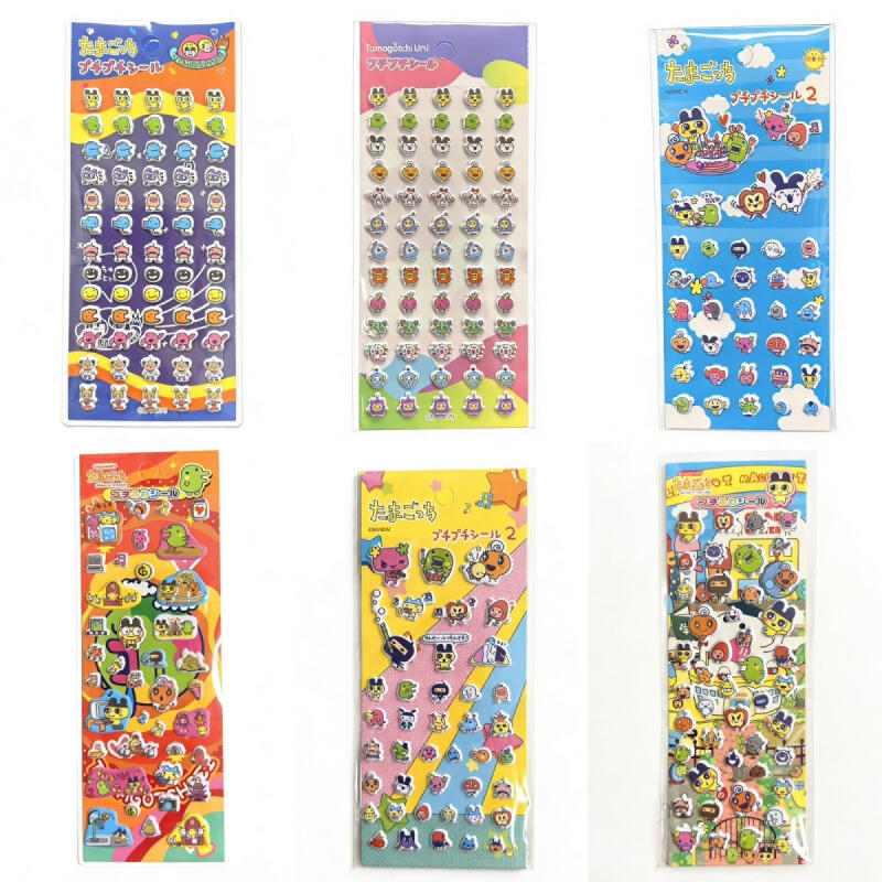 6 szt. Naklejki Tamagotchi z k – Laptop Accessory recenzja i cena