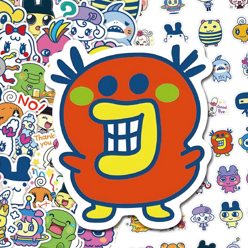 Japońskie naklejki Tamagotchi, – Laptop Accessory recenzja i cena