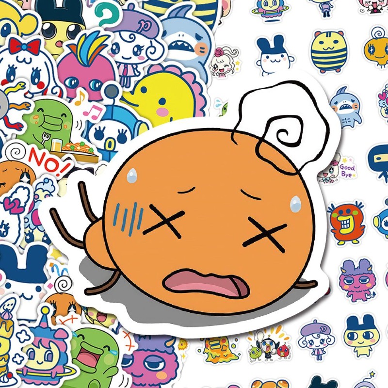Japońskie naklejki Tamagotchi, – Laptop Accessory recenzja i cena