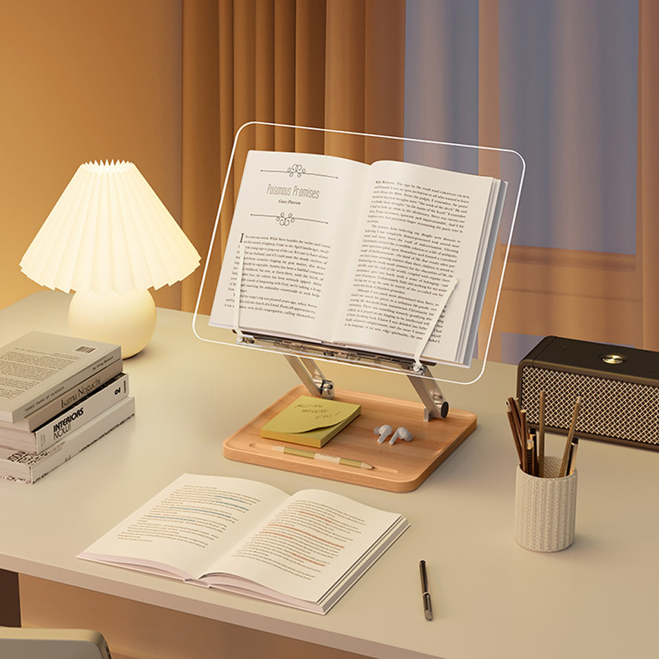 Drewniany stojak do czytania z – Laptop Ergonomic Accessories recenzja i cena