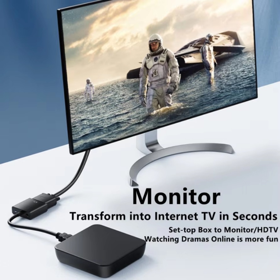 Konwerter HDMI na VGA 1080P z  – Hdmi Vga Adapter recenzja i cena