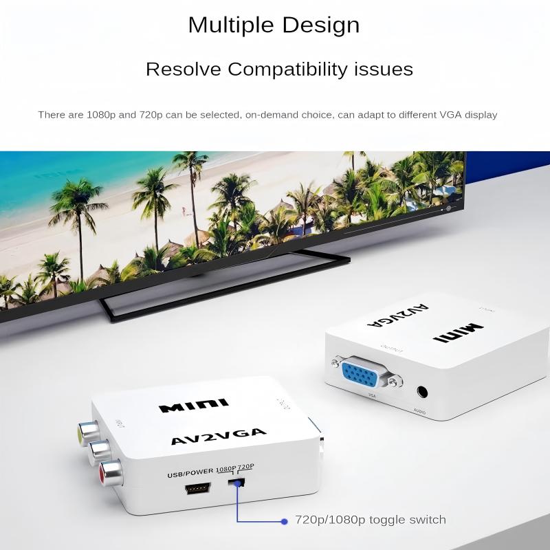Konwerter AV na VGA 1080P, Ada – Hdmi Vga Adapter recenzja i cena