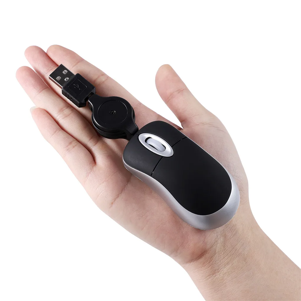Przenośna Optyczna Mini Myszka – Laptop Electronics Accessories recenzja i cena