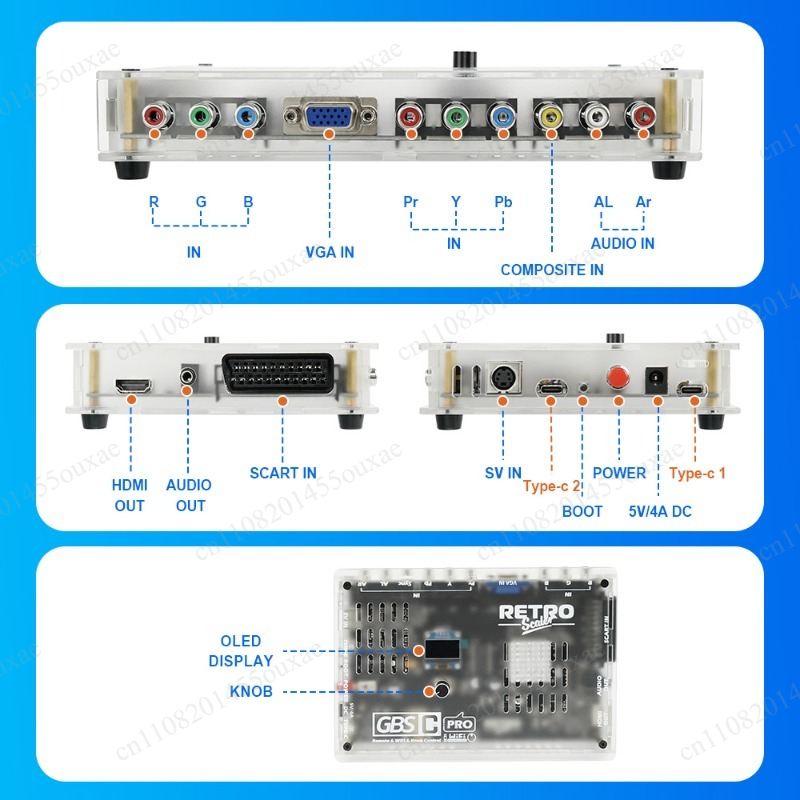 Konwerter sygnału GBSC RGBS Ad – Hdmi Vga Adapter recenzja i cena