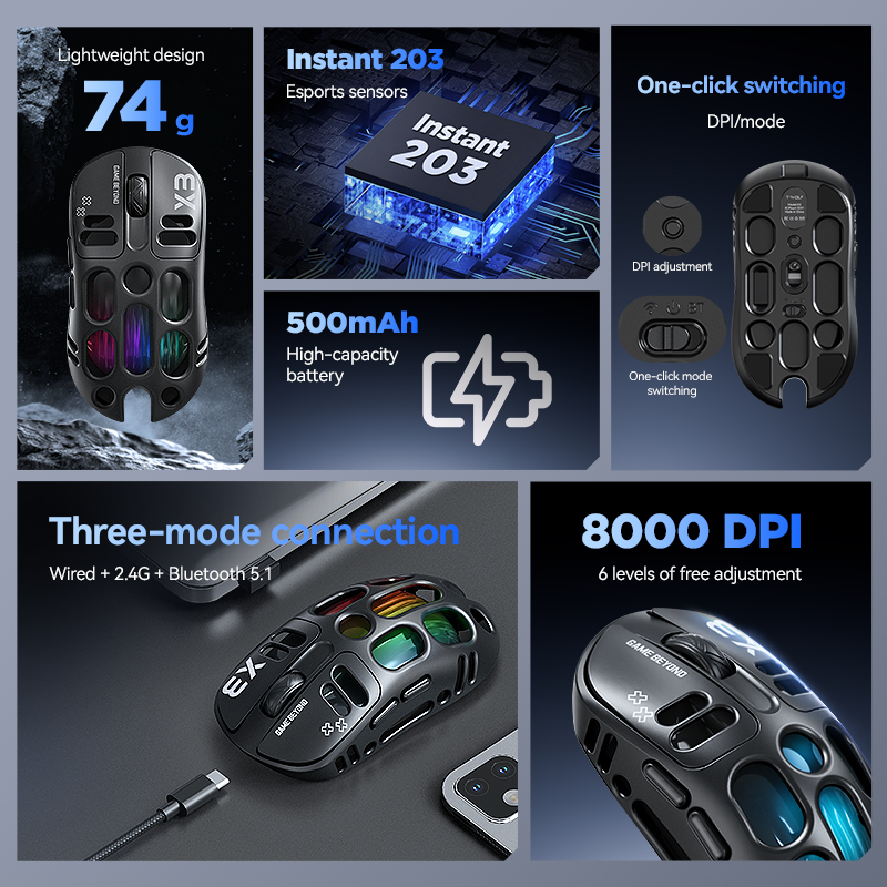 Mysz bezprzewodowa Bluetooth z – Laptop Electronics Accessories recenzja i cena