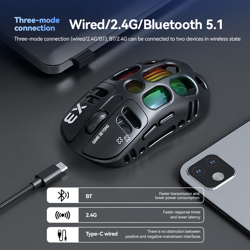 Mysz bezprzewodowa Bluetooth z – Laptop Electronics Accessories recenzja i cena