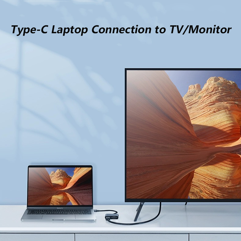 UGREEN Hub USB-C Typu C do HDM – Hdmi Vga Adapter recenzja i cena