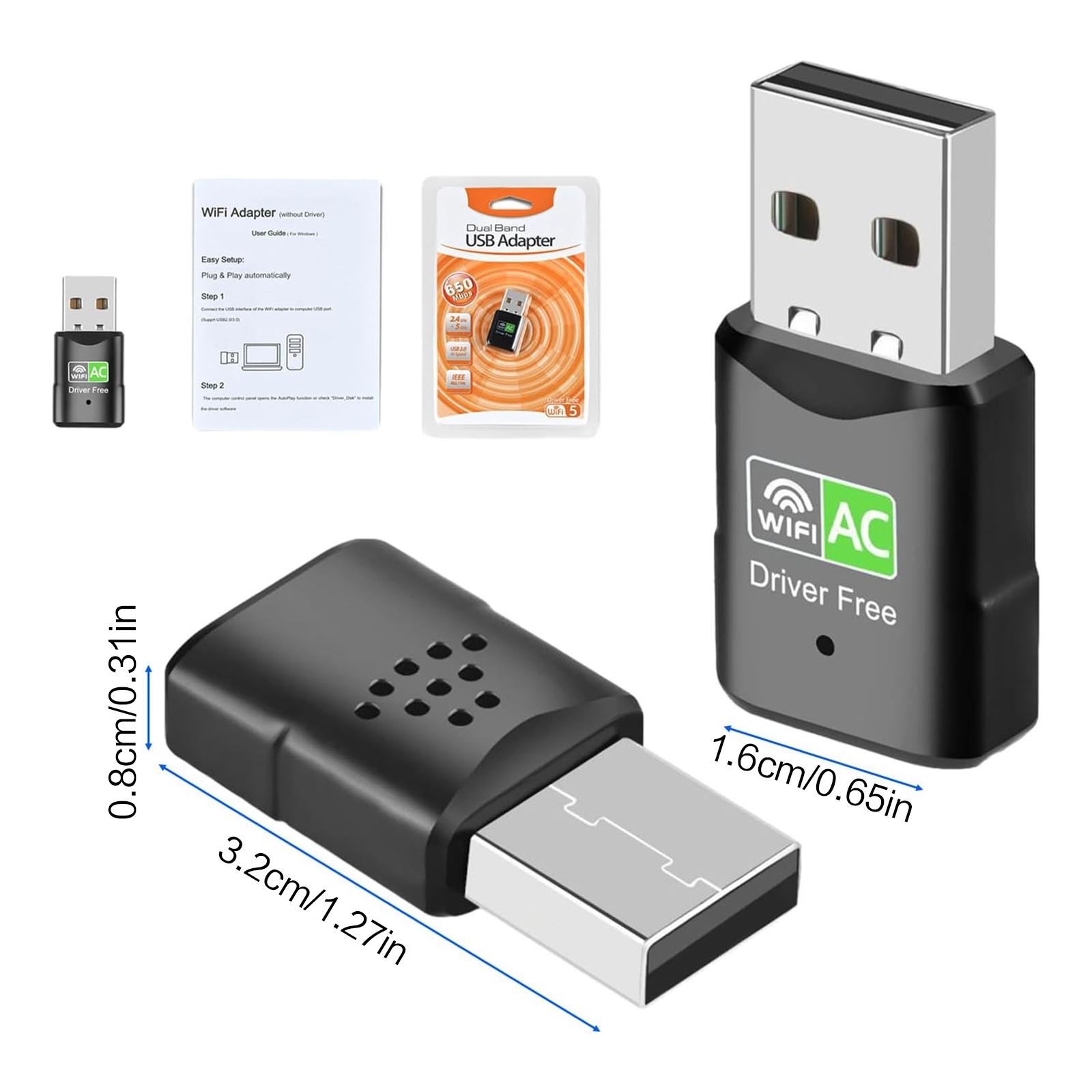 Adapter WiFi USB AC600, dwuzak – Laptop Ergonomic Accessories recenzja i cena