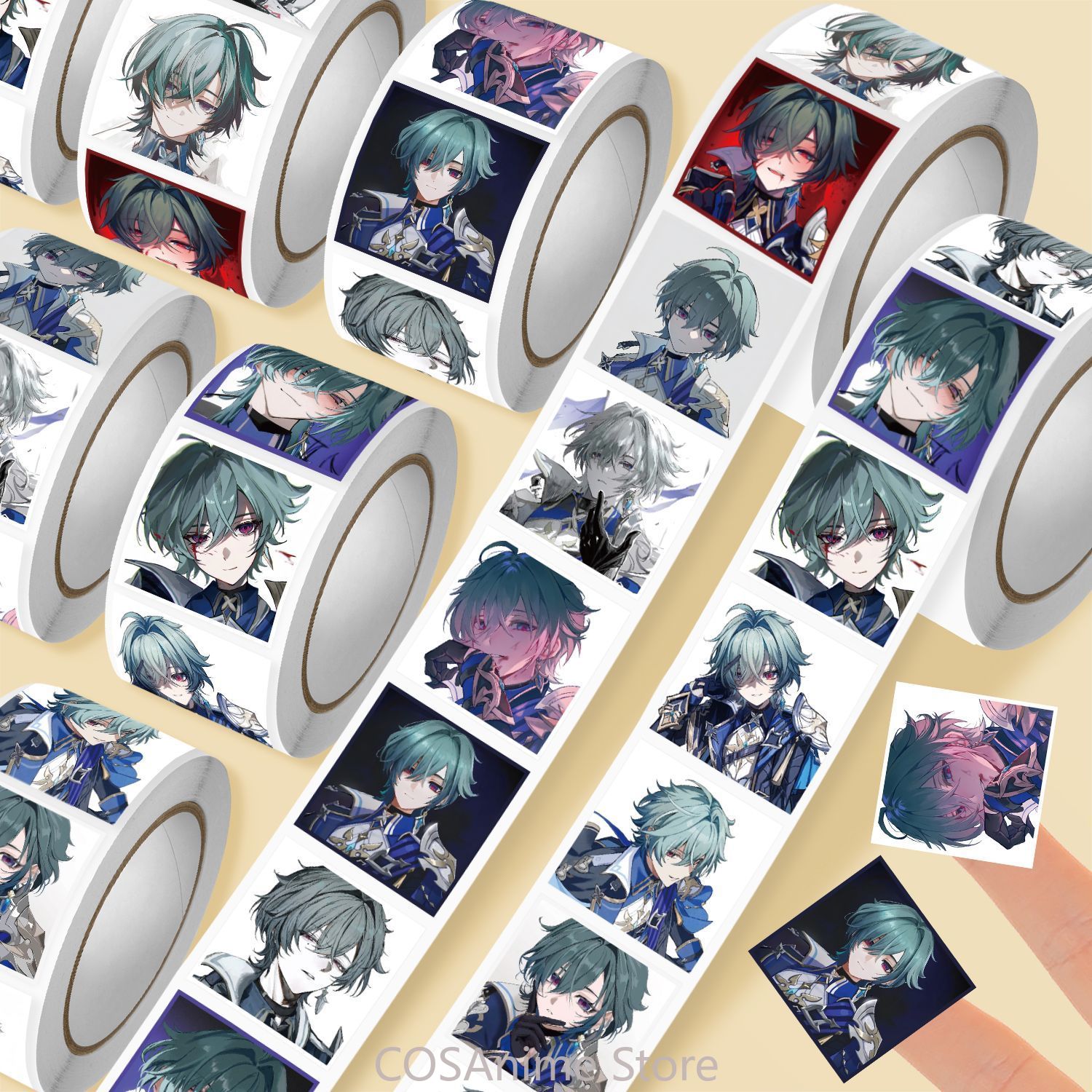 Naklejki Anime Lohen Genshin I – Laptop Accessory recenzja i cena