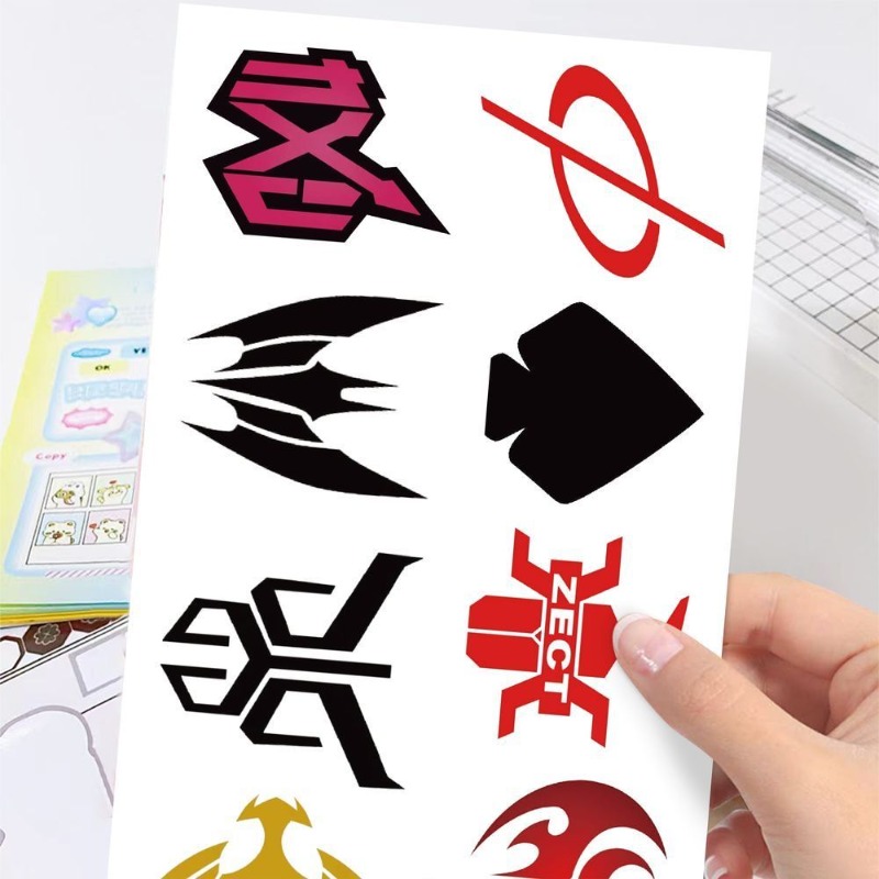 60 arkuszy naklejek z logo Kam – Laptop Accessory recenzja i cena